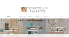 Desktop Screenshot of decoratingyoursmallspace.com